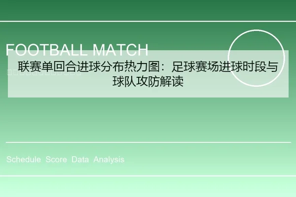 联赛单回合进球分布热力图：足球赛场进球时段与球队攻防解读